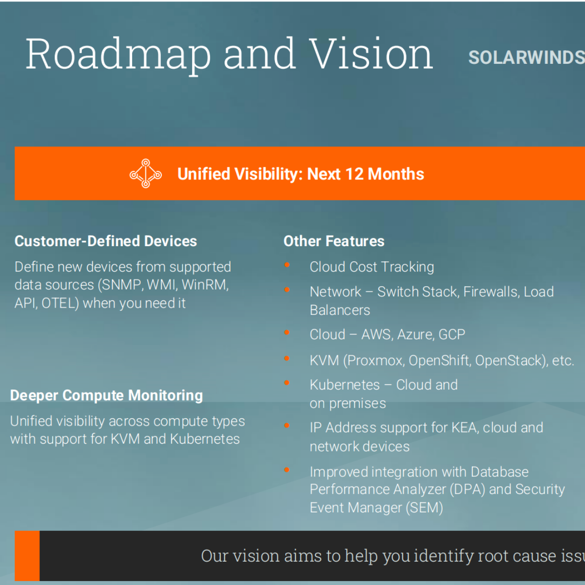 SolarWinds kündigt Umstellung auf Subscription an