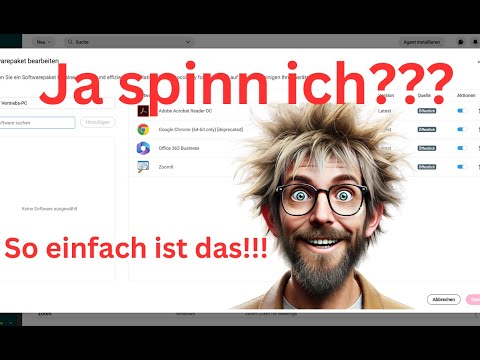 Atera - SoftwarePakete erstellen