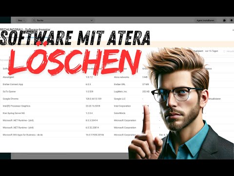 Software über Atera de-installieren